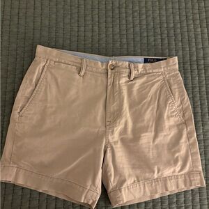 Polo by Ralph Lauren tan shorts